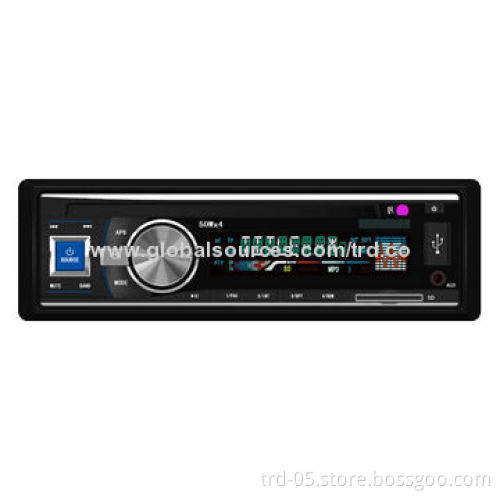 One Deck-less Car MP3/FM Radio Player with LCD screen, Stereo, Supports USB/SD/MMC Card